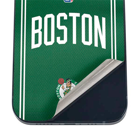 NBA Boston Celtics Jersey iPhone 16 Plus Skin